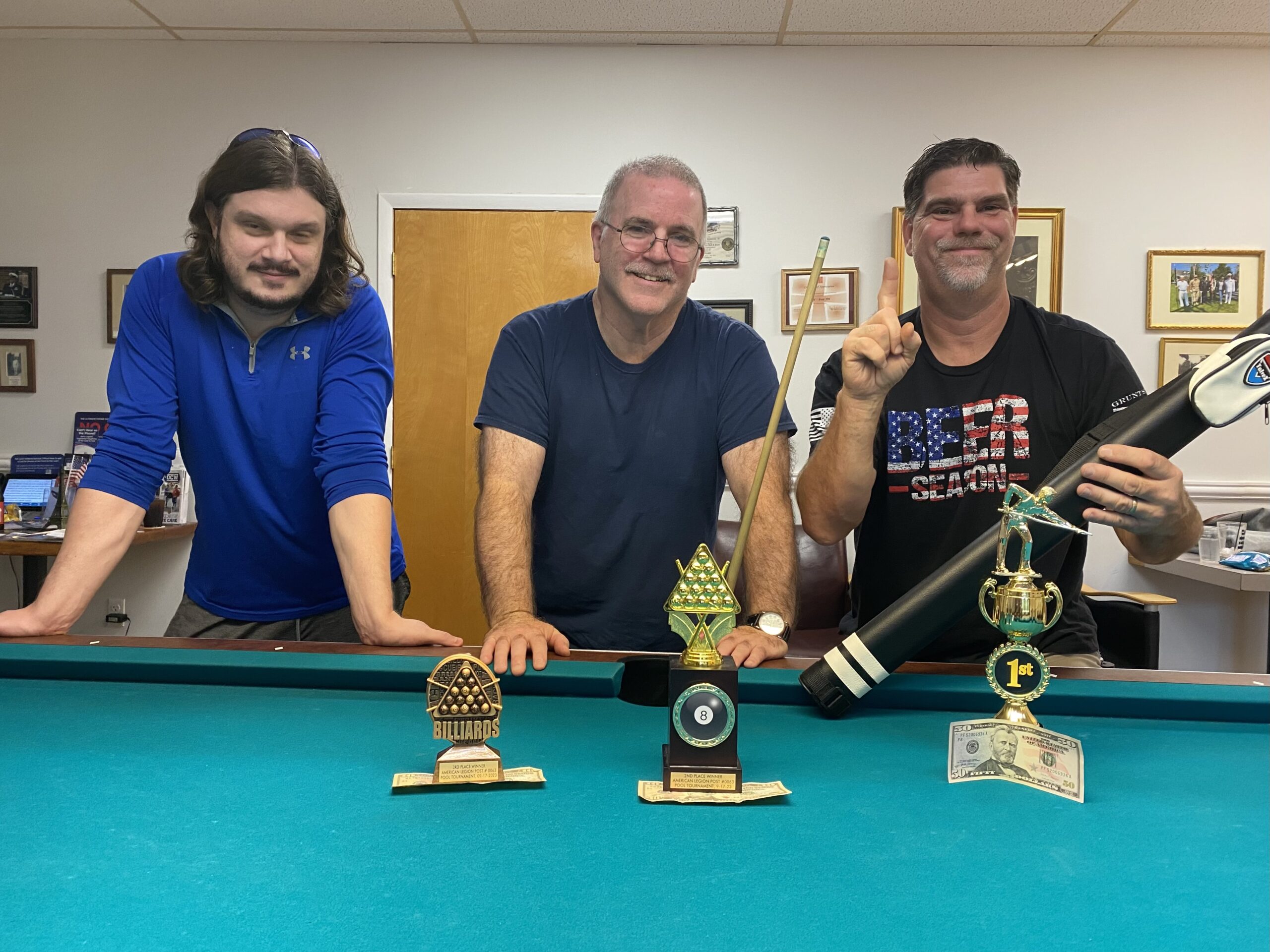 American Legion/VFW Pool Tournament Results for Sunday, September 17th » Westport VFW